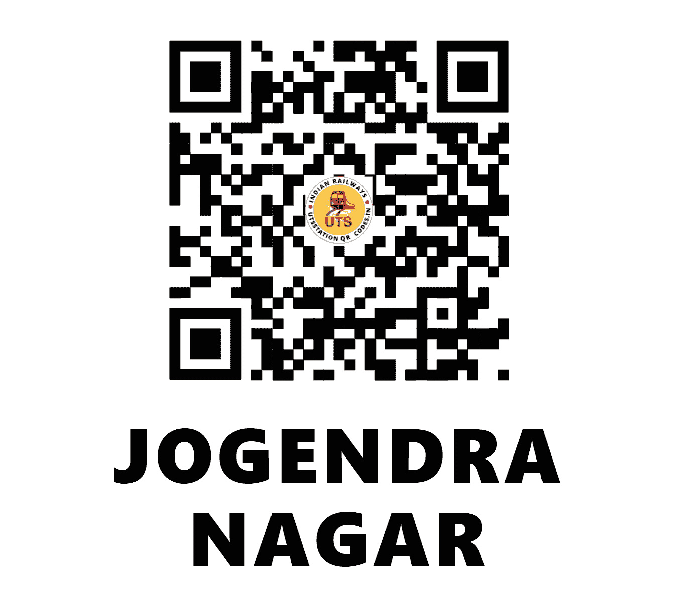 UTS QR Code for JOGENDRA NAGAR - JGNR (NF - TRIPURA)