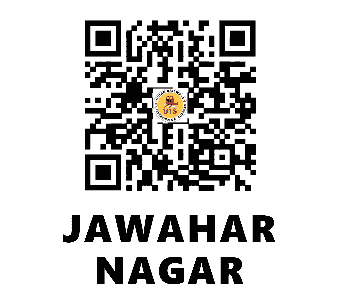 UTS QR Code for JAWAHAR NAGAR - JWNR (NF - TRIPURA)