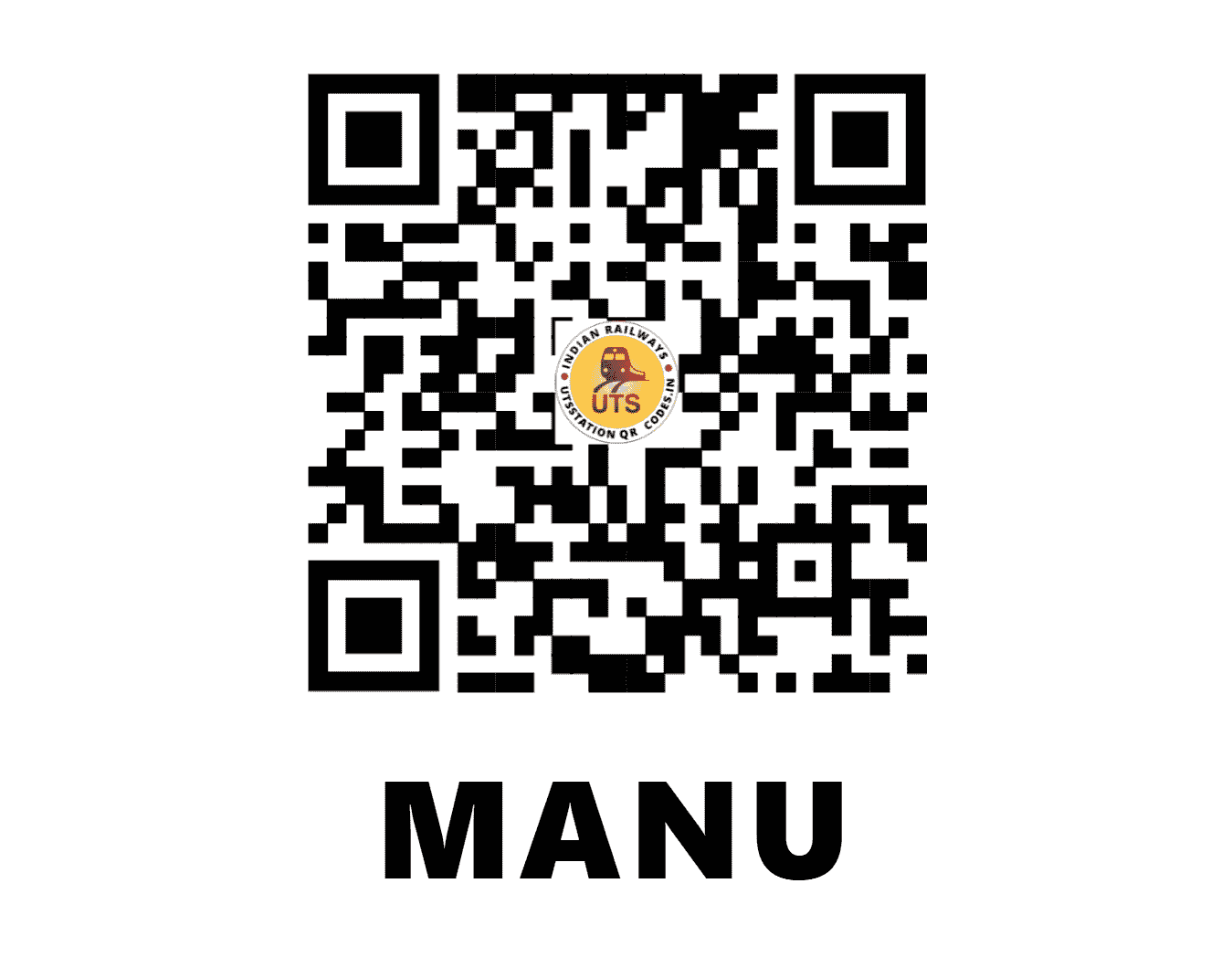 UTS QR Code for MANU - MANU (NF - TRIPURA)