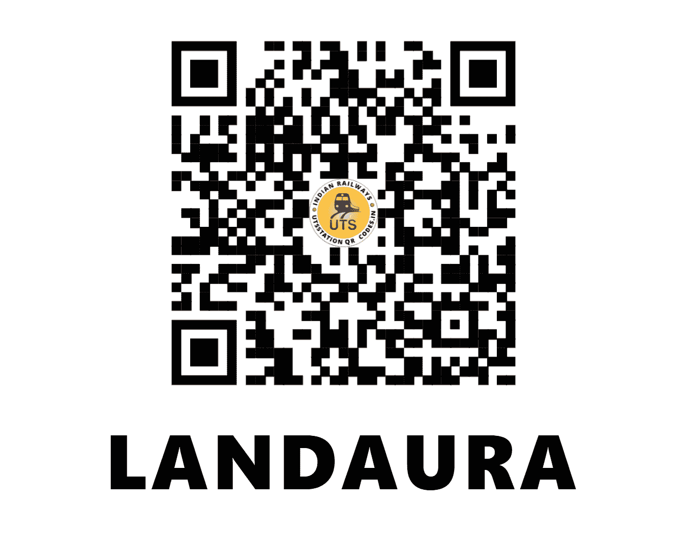 UTS QR Code for LANDAURA - LDR (NR - UTTARAKHAND)