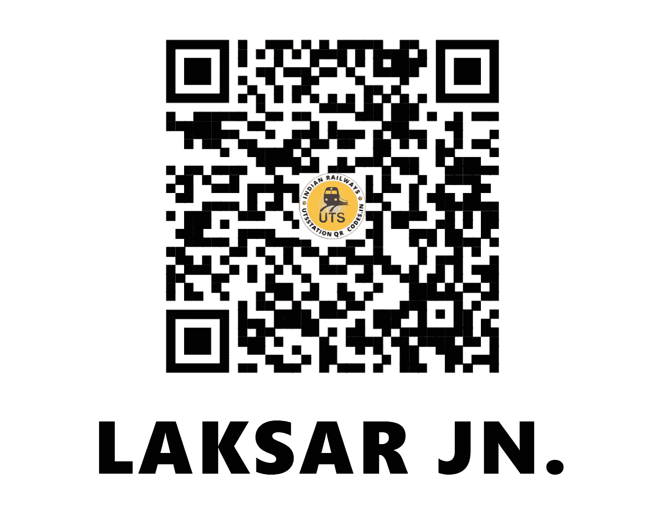 UTS QR Code for LAKSAR JN. - LRJ (NR - UTTARAKHAND)