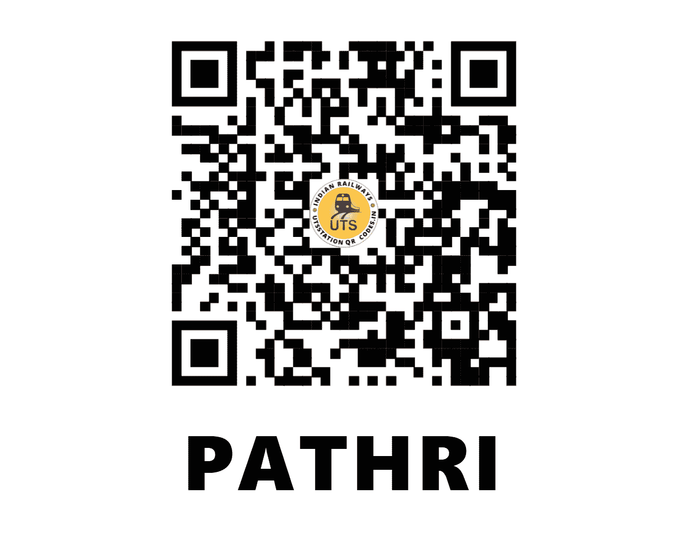 UTS QR Code for PATHRI - PRI (NR - UTTARAKHAND)