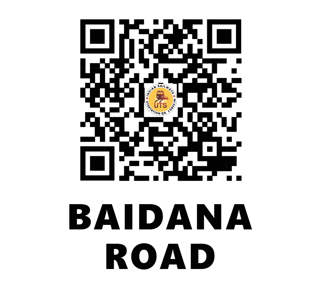UTS QR Code for BAIDANA ROAD - BLDR (WR - )