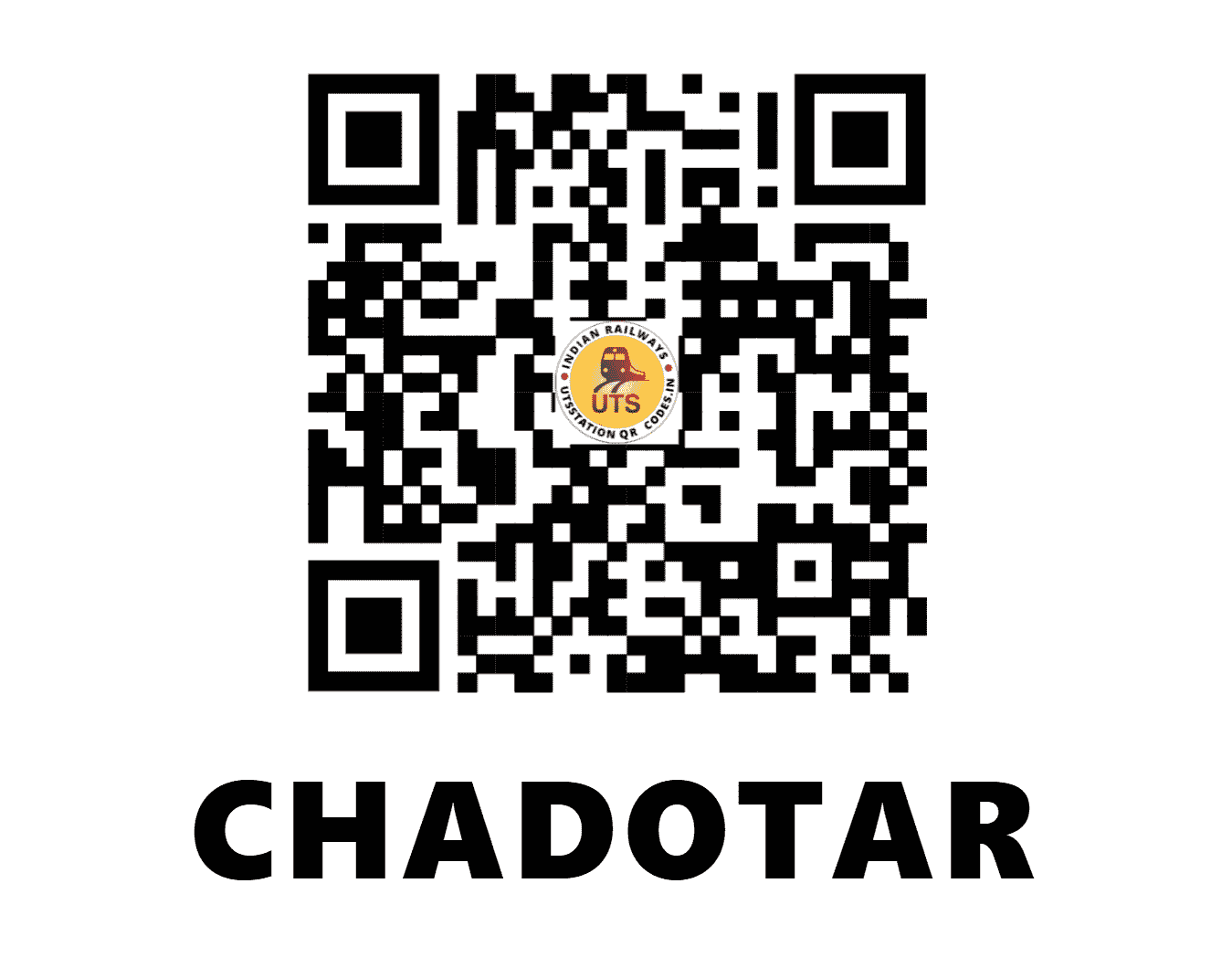 UTS QR Code for CHADOTAR - CDQ (WR - )