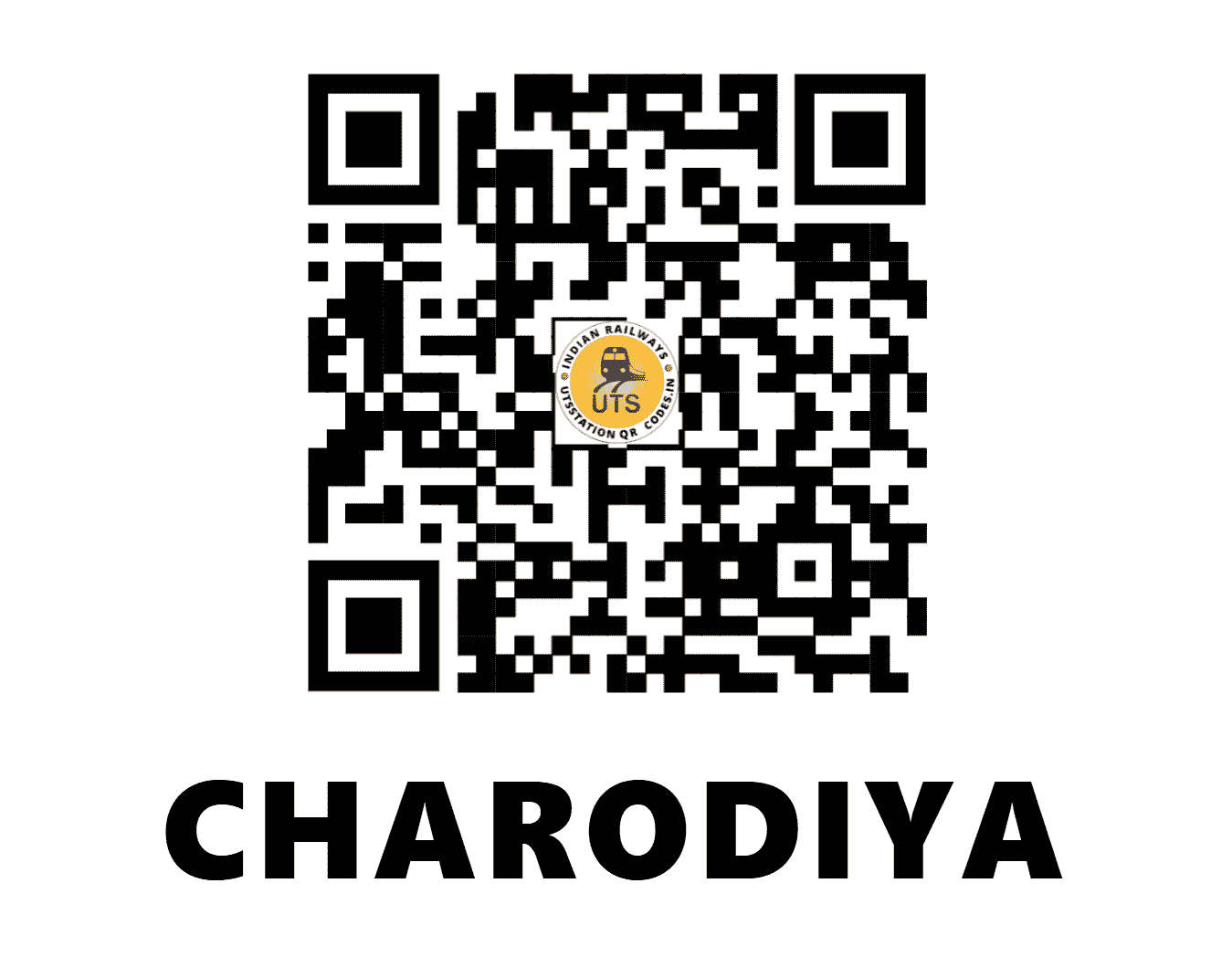 UTS QR Code for CHARODIYA - CHRD (WR - )