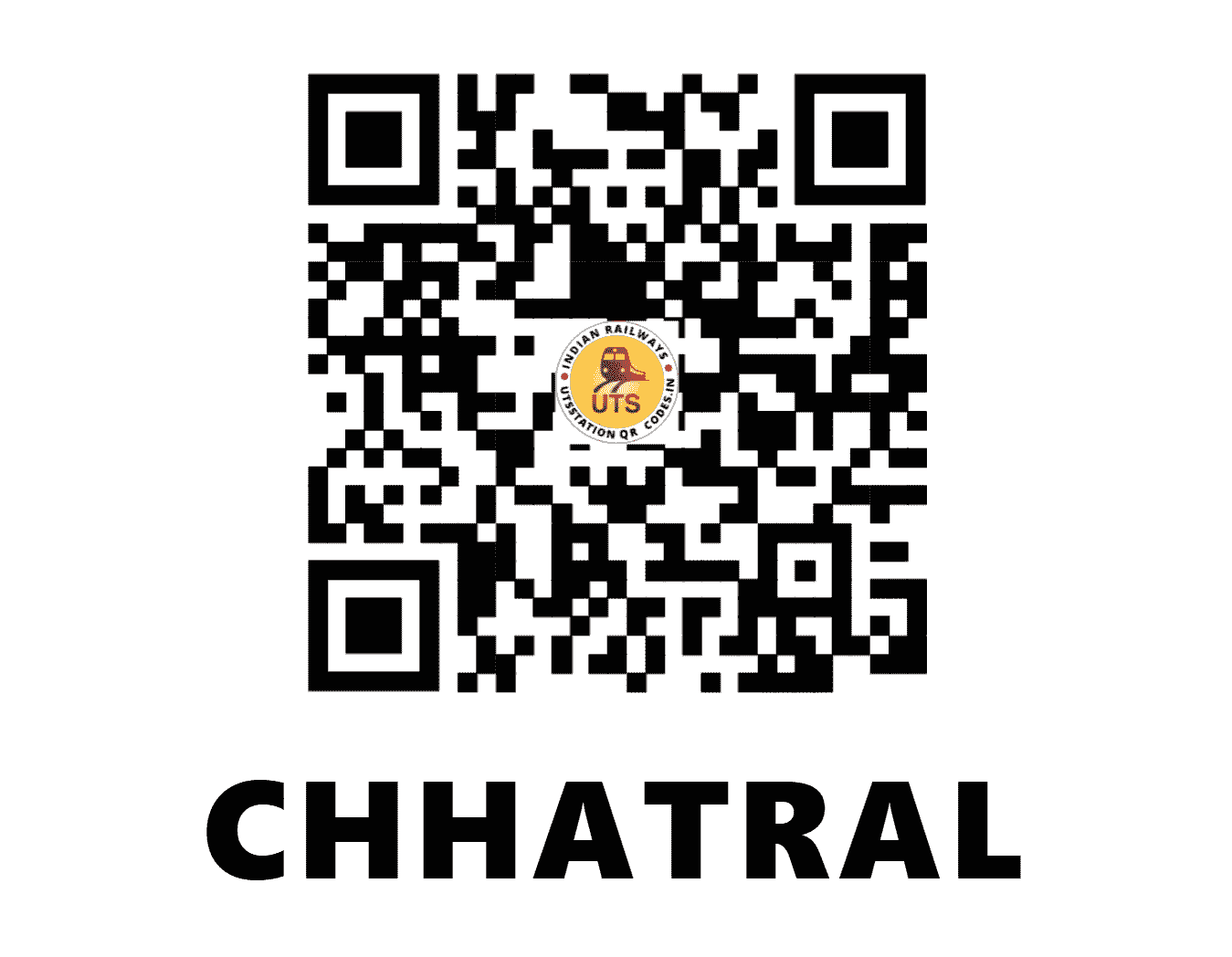 UTS QR Code for CHHATRAL - CTRL (WR - )
