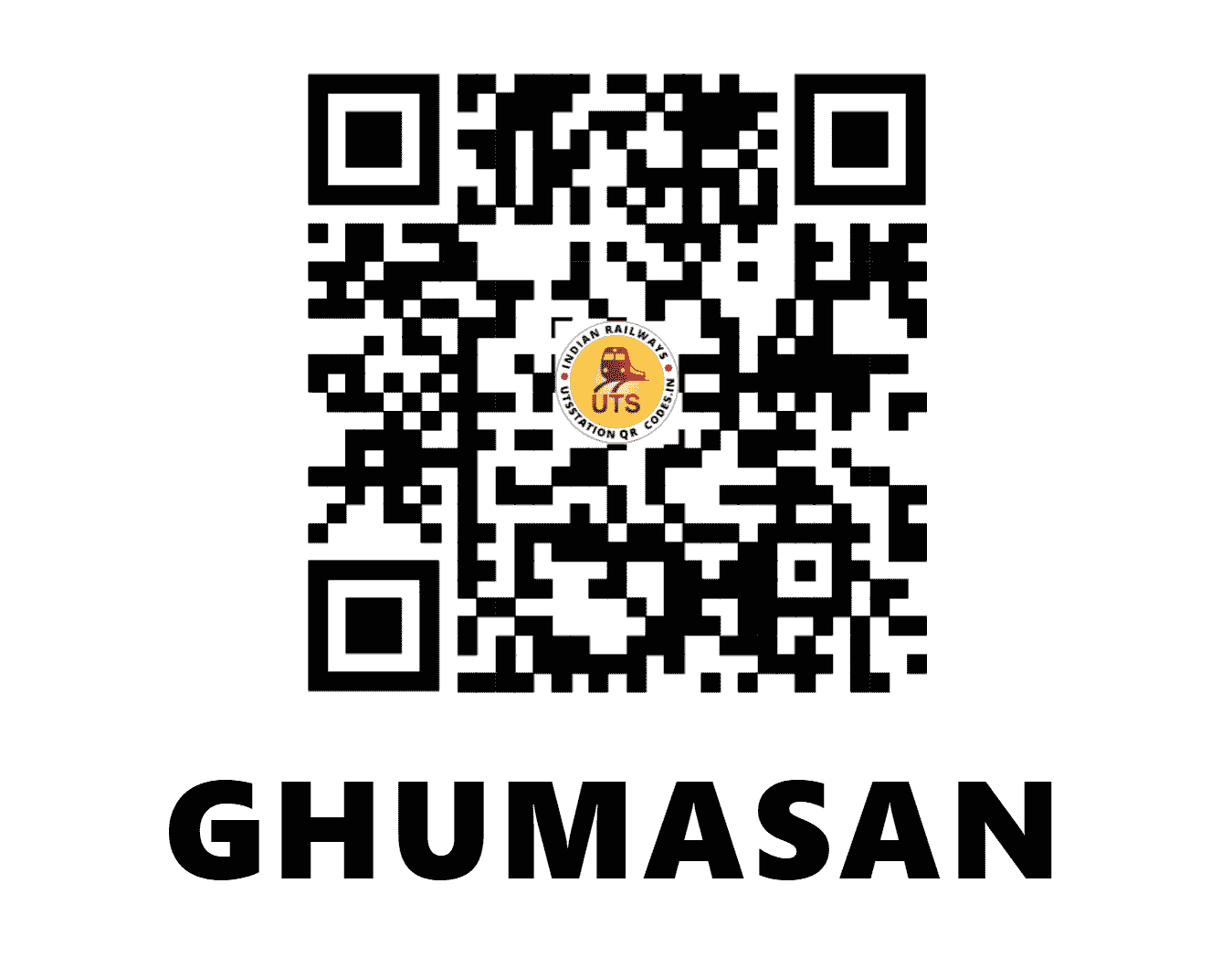 UTS QR Code for GHUMASAN - GUS (WR - )