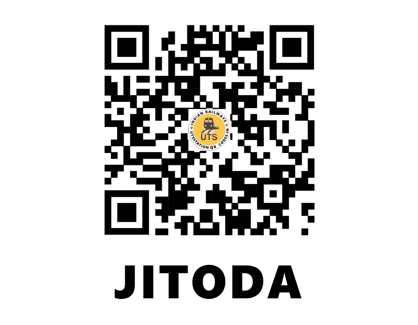 UTS QR Code for JITODA - JEO (WR - )