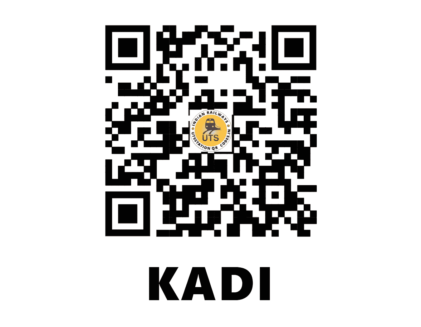 UTS QR Code for KADI - KADI (WR - )