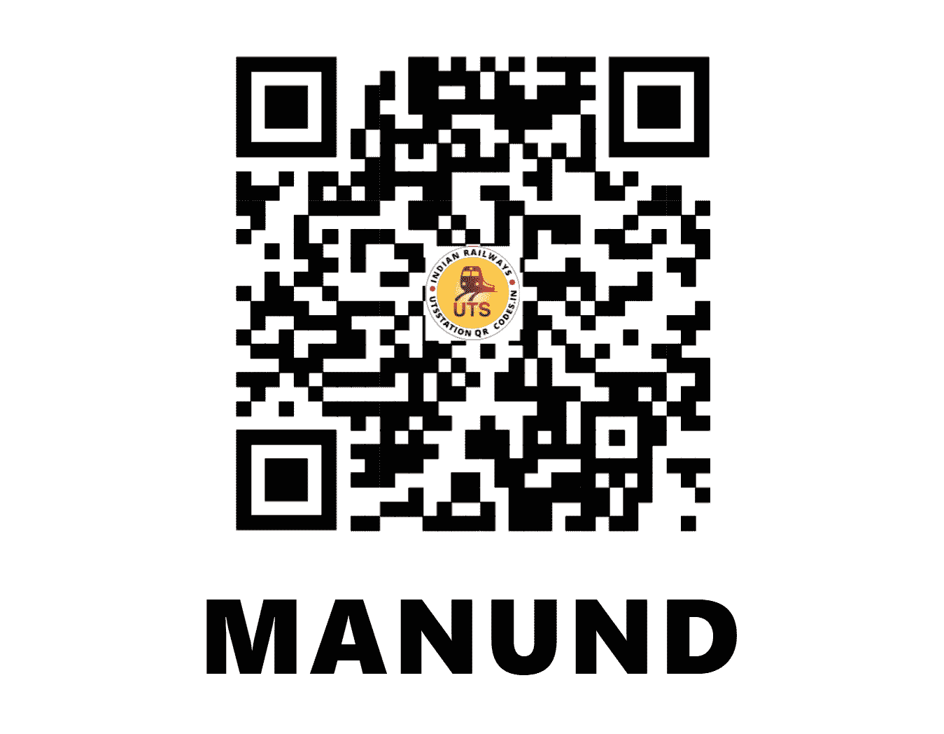 UTS QR Code for MANUND - MRD (WR - )