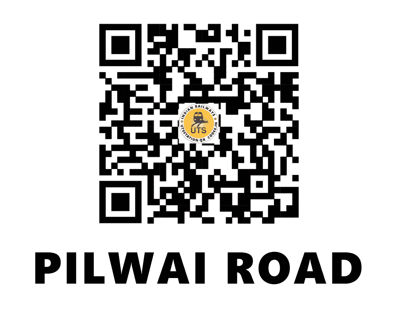 UTS QR Code for PILWAI ROAD - PWR (WR - )