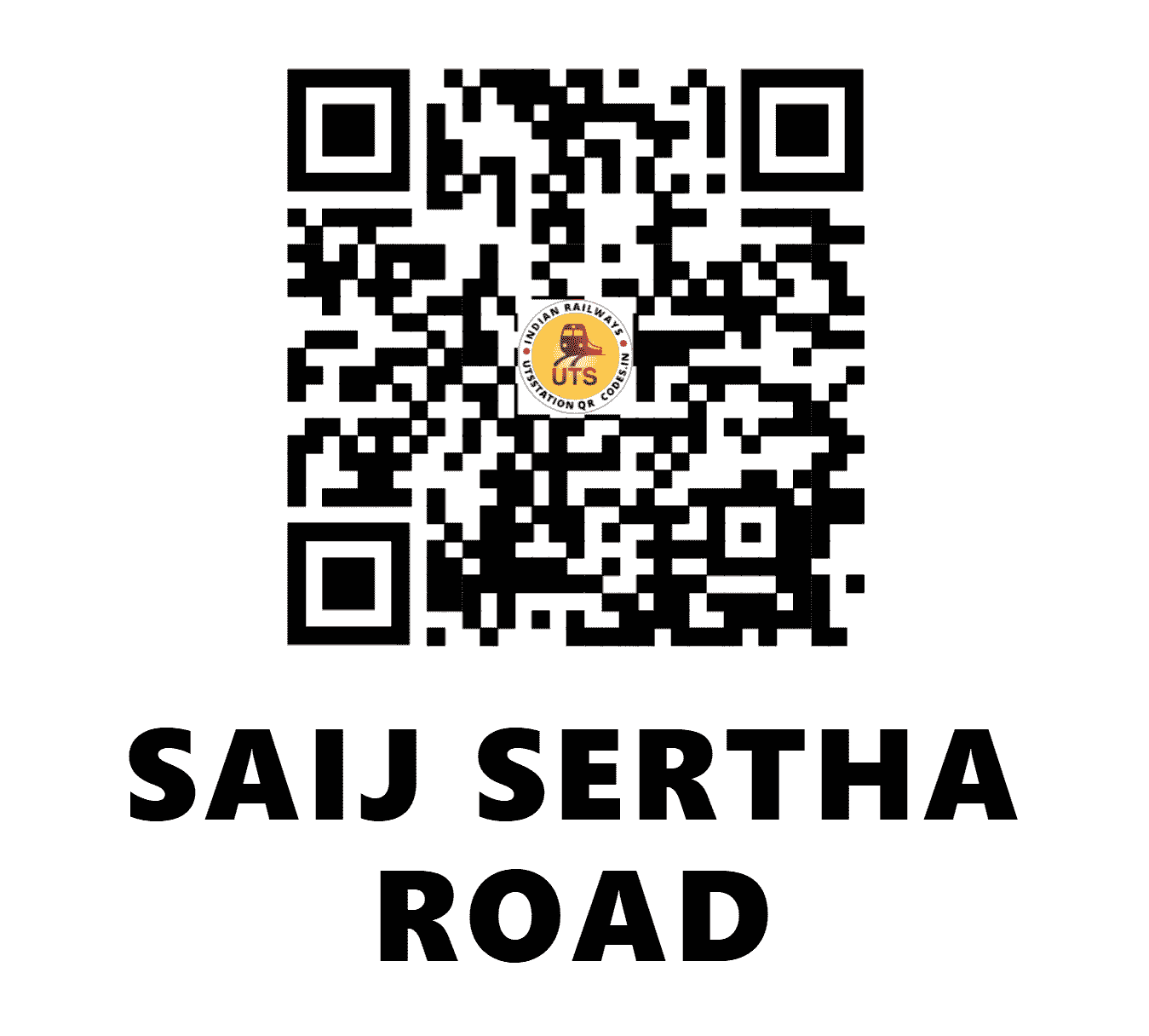 UTS QR Code for SAIJ SERTHA ROAD - SHRD (WR - )