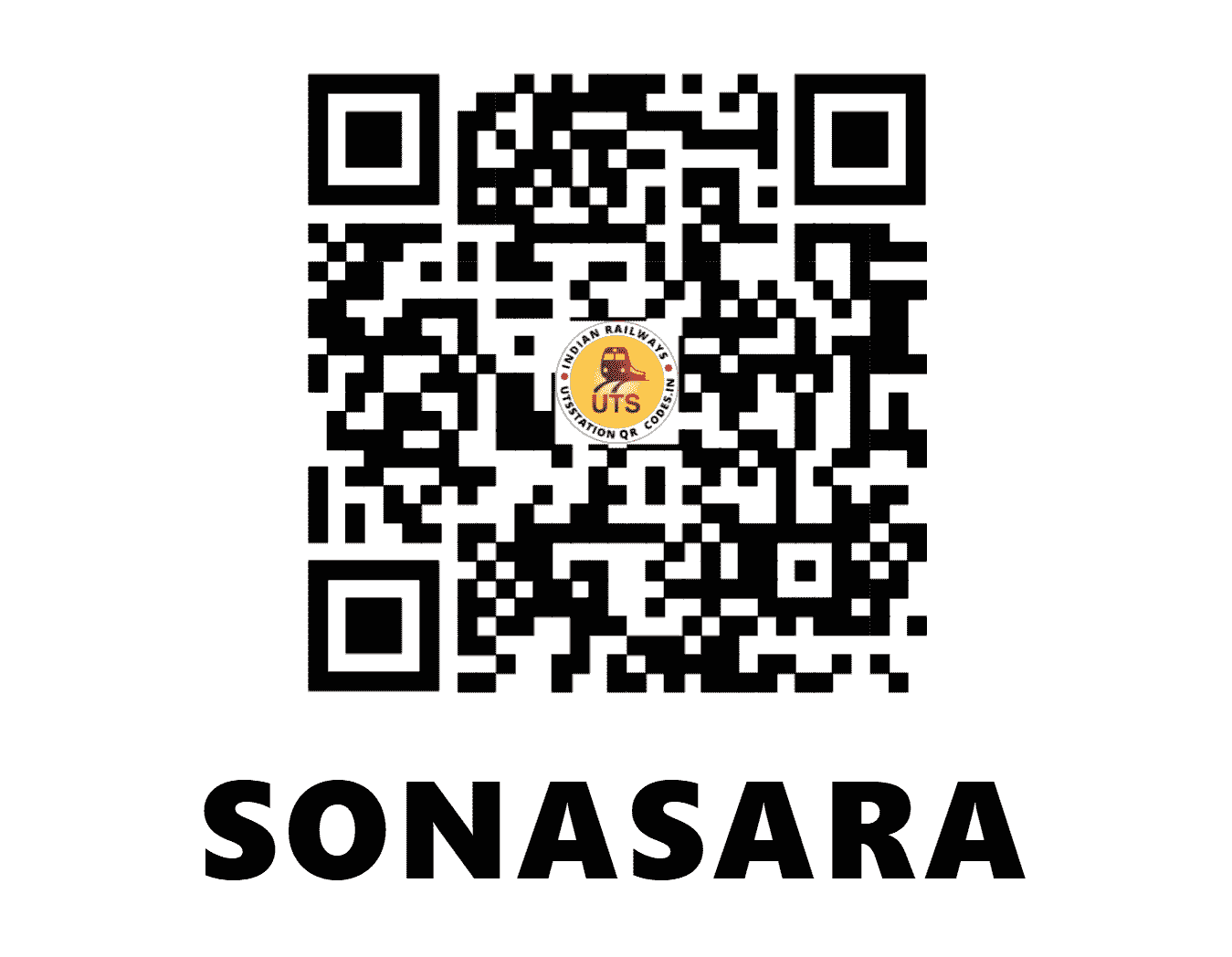 UTS QR Code for SONASARA - SNSR (WR - )