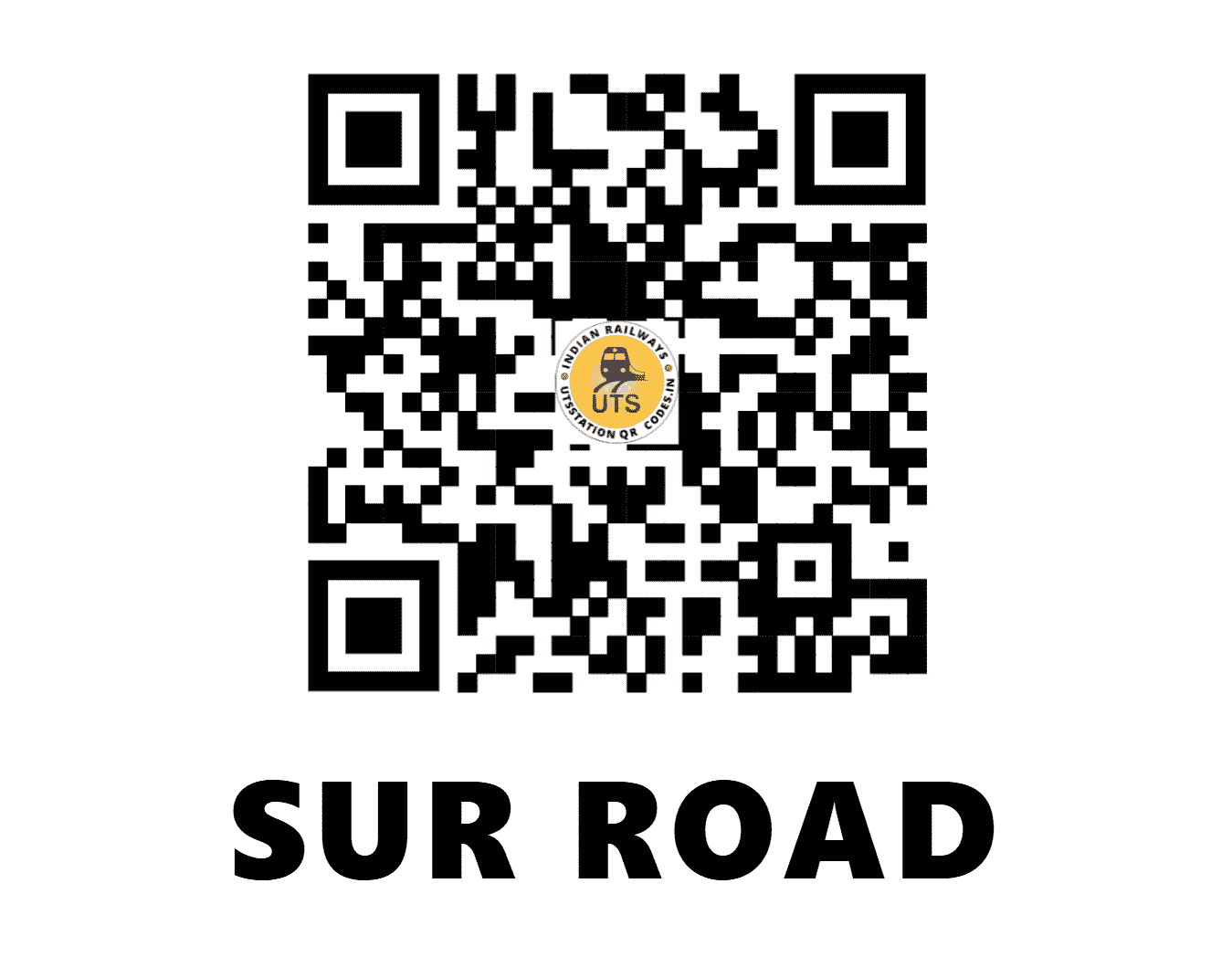 UTS QR Code for SUR ROAD - SORD (WR - )