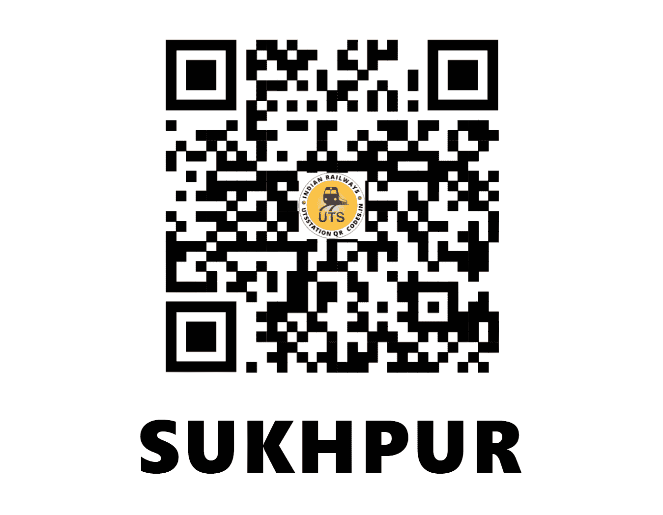 UTS QR Code for SUKHPUR - SUKP (WR - )