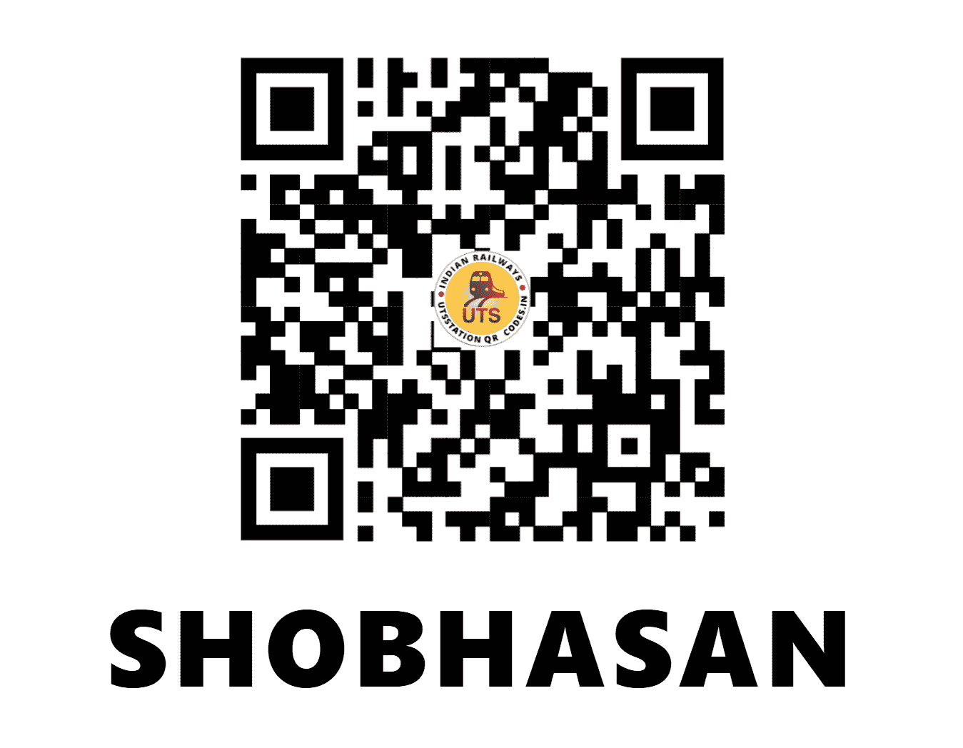 UTS QR Code for SHOBHASAN - SXS (WR - )