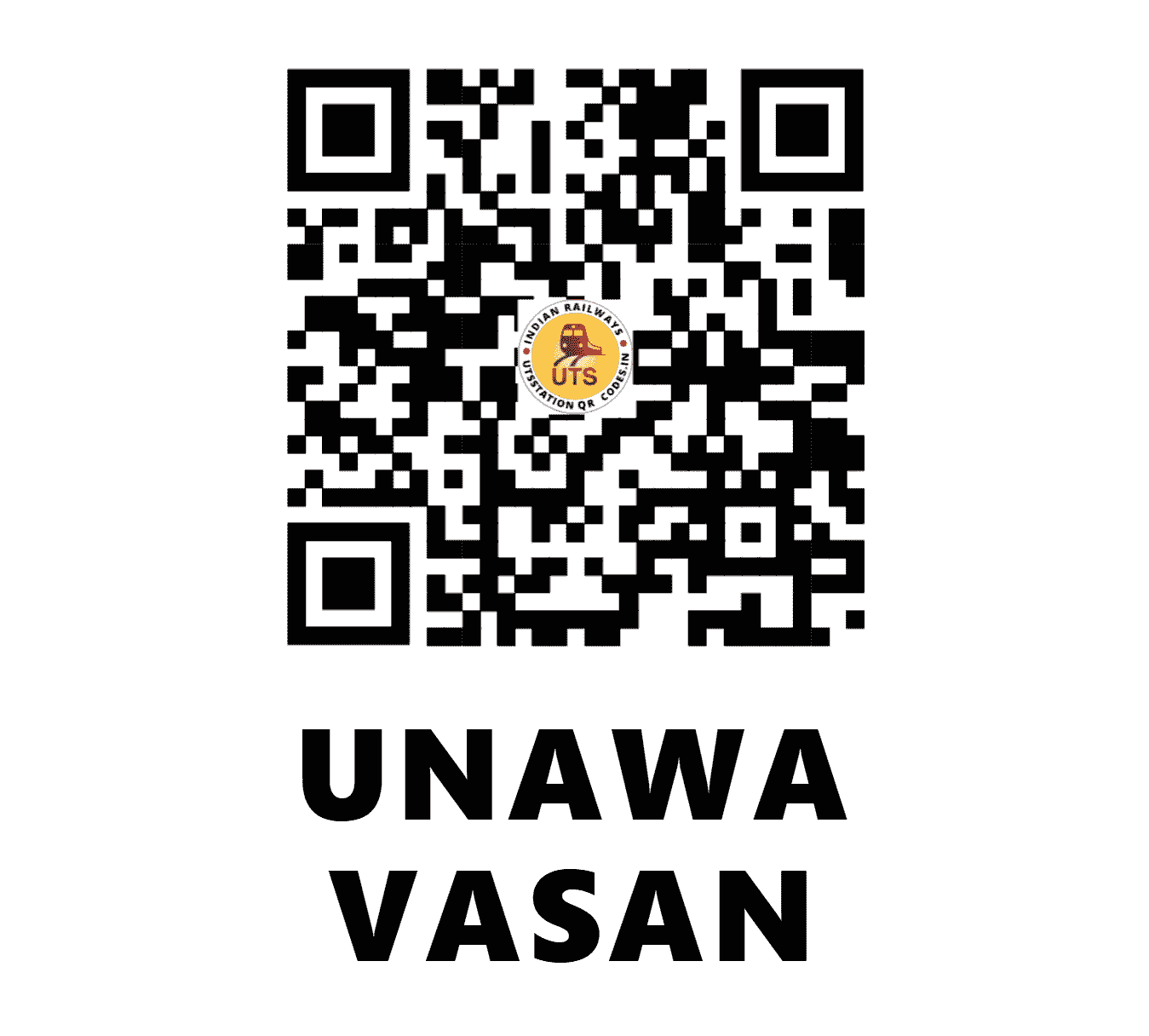 UTS QR Code for UNAWA VASAN - UVSN (WR - )