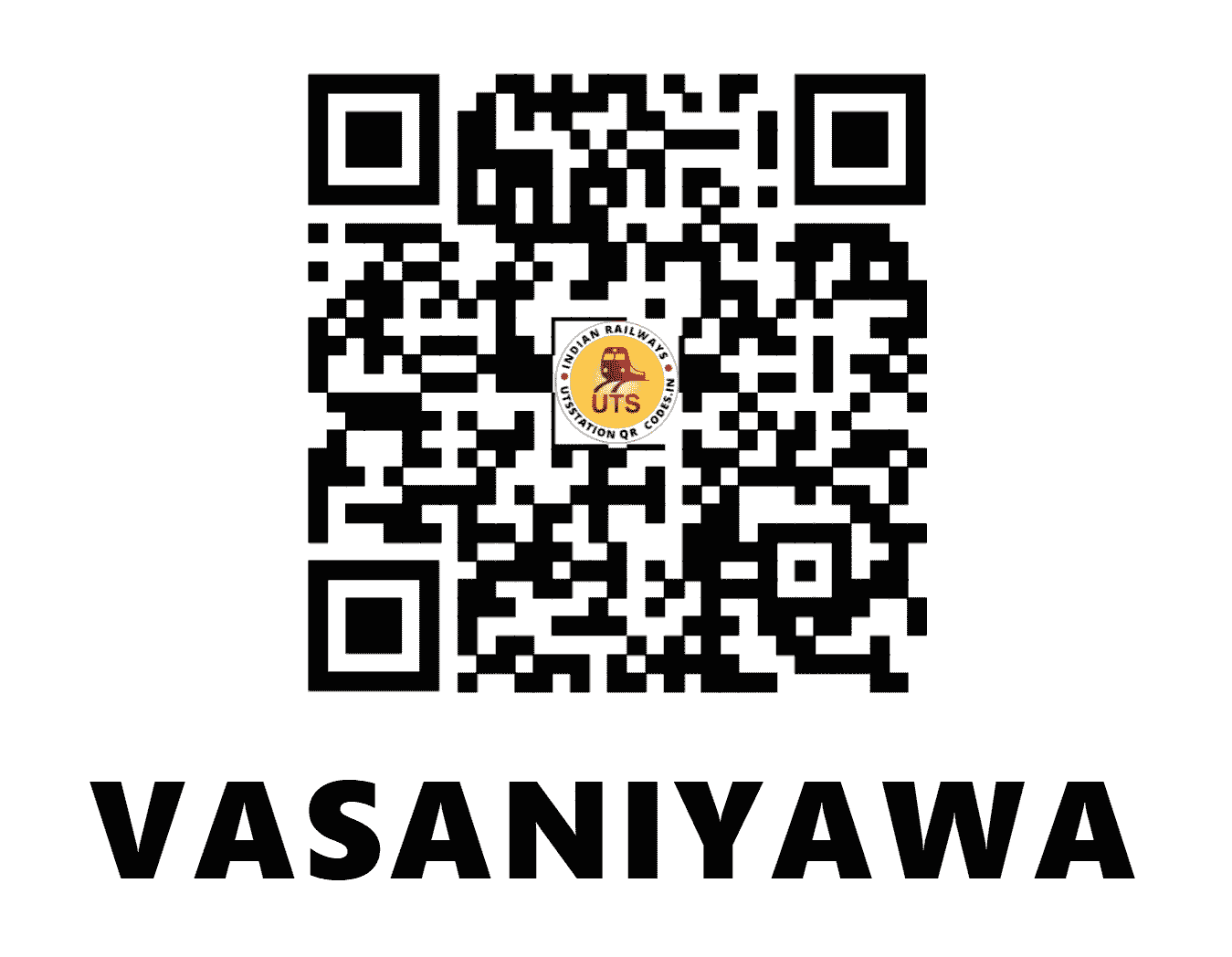 UTS QR Code for VASANIYAWA - WSE (WR - )