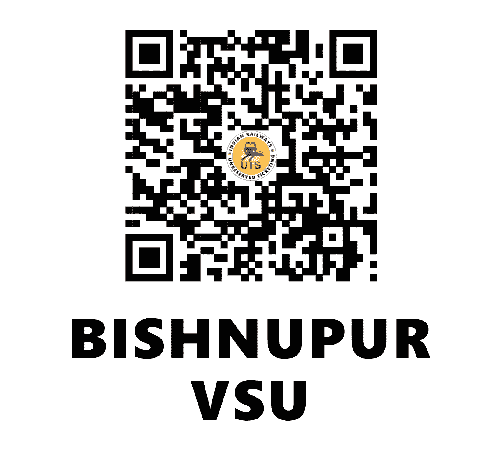 UTS QR Code for Bishnupur - VSU