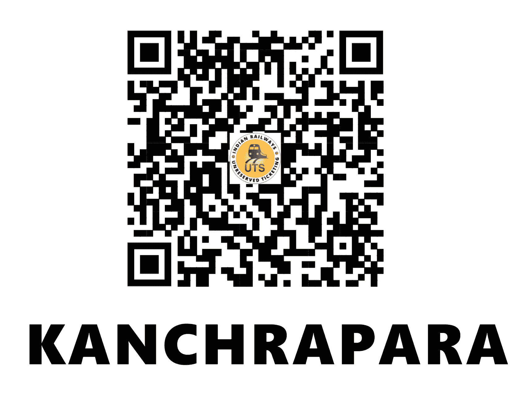 UTS QR Code for Kanchrapara - KPA