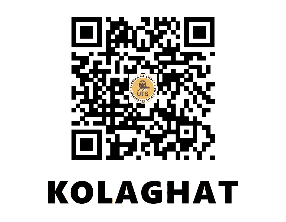 UTS QR Code for Kolaghat - QGT
